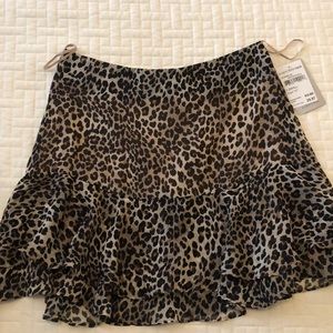 19 Cooper leopard cheetah skirt
